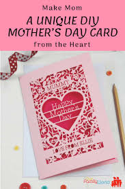 With simple items and a bit of creativity, you can create a unique and memorable card for any occasion. Make Mom A Unique Diy Mother S Day Card From The Heart In Aug 2021 Ourfamilyworld Com