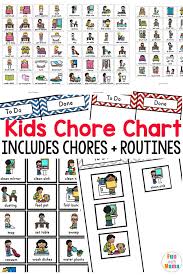 Kids Chore Chart Fun With Mama
