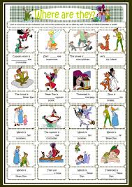 Prepositions With Peter Pan Worksheet Free Esl Printable Worksheets Made By Teachers Peter Pan Peter Pan Book Disney Classroom