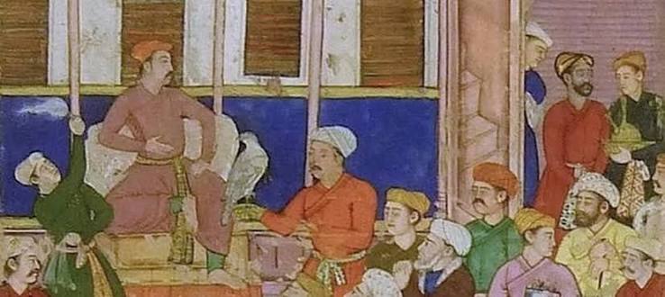 Easter eggs in Akbar's court: Paintings of Mughal celebrations, 1610