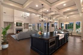 So in my previous post i shared with you that we converted two small bedrooms into one large guest room, because of that remodeling we were going to so how would we make our ceiling as pretty as our wood walls? 50 Kitchens With Coffered Ceilings Photos Home Stratosphere