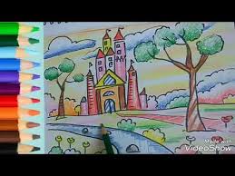 Krayon dapat mewarnai bidang gambar yang luas dan merata. Mewarnai Dengan Pensil Warna Menggambar Dan Mewarnai
