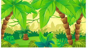 7x5ft Cartoon Green Cute Forest Rainforest Jungle Theme Backdrop Children Kids Backgrounds Jungle Cartoon Backdrops Backgrounds Jungle Theme