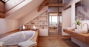 An attic certainly isn't the easiest area of a home to design, particularly due to the strange shape of the roof, lower ceilings, and an. 17 Elegant Attic Bathrooms Sustainability Institute