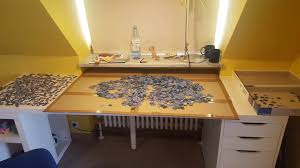 Maybe you would like to learn more about one of these? So I Just Started My First 2000 Piece Puzzle But Realised I Wont Have Enough Space To Lay Down All Th Pieces Any Tips From You Guys Jigsawpuzzles