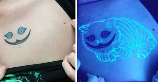 There are approved inks for blacklight reactive tattoos. 49 Awesome Glow In The Dark Tattoos Visible Under Black Light Bored Panda