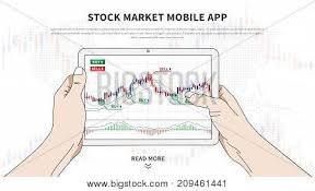 Stock Market App Vector Photo Free Trial Bigstock