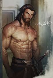 New Character Long Hair Change By Aenaluck On Deviantart Fantasy Art Men Fantasy Male Character Design Male