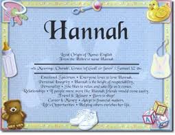 Hannah Baby Name Meaning Ikuzo Baby Names With Meaning Baby Names And Meanings Baby Names