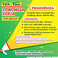 Kedua profesi ini jelas berbeda. Super Top Pare Lowongan Kerja Top Swalayan Group Facebook