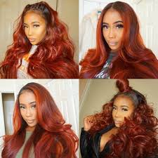 Check out these bold af orange hair colors from the top colorists around the world. Burnt Orange Hair Weave Off 79 Welcome To Buy