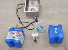 Rv bathroom sink plumbing parts. How To Install A Kitchen Sink In A Camper Van Conversion Crafted Workshop