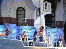 Jim hawkins searches for hidden treasure on an island. Treasure Island Siren Show Photo