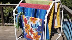 Cut the pvc pipe into 10 long pieces. Watch How He Makes This Cool Clothes Drying Rack Out Of Pvc Pipe