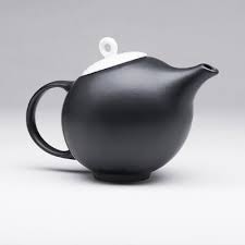 Black And White Teapot Set Maia Ming Designs Eva 1 Qt Porcelain China Teapot Color Black Matte Tea Pots Ceramic Teapots Teapots Cups