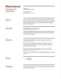 Del mismo modo la información completa sobre ejemplo curriculum vitae estudiante sin experiencia laboral. Ejemplos De Curriculum Studentjob Es