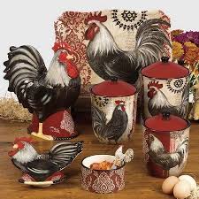 500+ my country rooster kitchen ideas