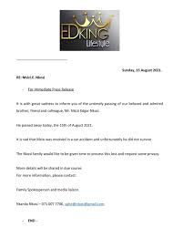 Nkosi was also former ukhozi fm presenter and sabc1's talkshow daily thetha head of content. Zgka0wlbflk4um