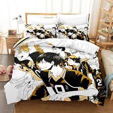 H9 Anime Haikyuu!! 3d Printed Bedding Set Duvet Cover Quilt Cover  Pillowcase Kids Gift | Fruugo NO
