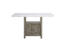 Find out what the standard height is for countertops and more. Grayson Grey Marble Top Counter Height Dining Table Ivan Smith Furniture