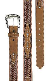 Tony Lama Men S Tan Classic Design Western Belt Cavender S Handmade Leather Belt Custom Leather Belts Leather Belts