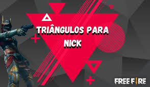 Gran conjunto de letras geniales, caracteres, emoji y símbolos para su apodo: Simbolos De Triangulo Para Nick Copie E Cole Freefirebr