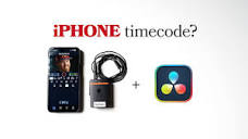 Blackmagic iPhone Timecode Tips | Tentacle Track E + Resolve - YouTube