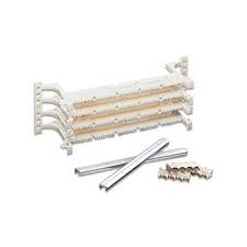 Comes with sandman.com 30 day moneyback guarantee. Leviton 100 Pair Cat5e Wall Mount 110 Wiring Cross Connect Kit Tselectronic Com