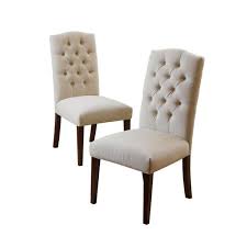 Find your parson chairs white slipcovers and the best furniture and accessories for every room in your home. Noble House Crown Off White Linen Dining Chair Set Of 2 520 The Home Depot