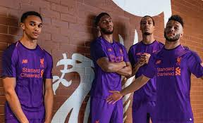 The bold print that runs across the away jersey features motifs taken from the club's heritage, including the famous liver birds, which stand over the city and. New Balance Reveals Liverpool Fc 2018 2019 Away Kit Shoot Shoot