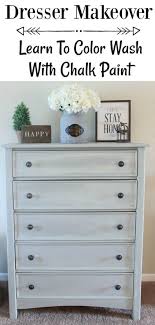 How To Color Wash Effect With Chalk Paint Furniture Makeover Furniture Makeover Diy Diy Furniture Bedroom