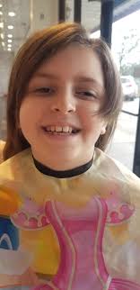 Grateful for kid's haircut experience