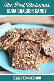 The Best Christmas Soda Cracker Candy Real Life Dinner Soda Crackers Cracker Candy Homemade Chocolate Chips