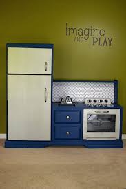 play kitchen from tv cabinet build