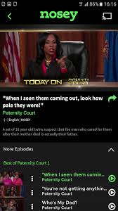 Nosey is the free tv video app with full episodes of the best of maury povich, jerry springer, steve wilkos, trisha, divorce court, 5th wheel, blind date and much, much more! Nosey Free Download And Software Reviews Cnet Download
