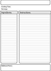 Printable Recipe Pages Free Printables Online Part 2 Printable Recipe Page Recipe Book Diy Food Printables Fill, sign and send anytime, anywhere, from any device with pdffiller. printable recipe page recipe book