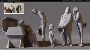 Modeling Texturing And Lighting Demo Reel By Leticia Reinaldo Character Design Animation Digital Artists Character Design Male