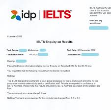 Ielts Remarking Success Story