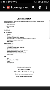 Beragam lowongan kerja tukang kebun di yogyakarta dan profesi lainnya dapat ditemukan di lokerjogja.id. Info Peluang Kerja Malang Agustus 2016