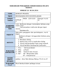 Ulasan online worksheet for tahun 6. Rph Bahasa Melayu Tahun 6 Sumber Pendidikan M19