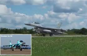 Breaking News: Ukrainian F-16 Fighter Wins First Air-to-Air Fight Shoots  Down Russian Su-34