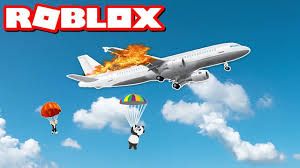 Dusen Ucaktan Kacis Roblox Escape The Plane Crash Obby Youtube