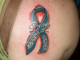 Home » lower tattoos » stomach tattoos » tattoos » stomach cancer ribbon tattoos. Cancer Ribbon Tattoos Designs Ideas To Give Support To The Sufferers Inspirationseek Com