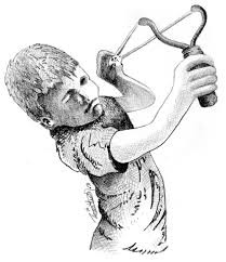 The Boy With The Slingshot El Nino Del Tirachinas Graphite On Paper 21x29 7 Cm C 2009 Txema Munoz