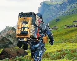 Image of Death Stranding gameplay
