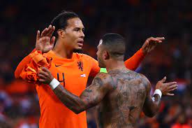 Gini persconferentie met luuk de jong en georginio wijnaldum in aanloop naar de duels van oranje met. Memphis Depay Sends Classy Message To Injured Liverpool Star Virgil Van Dijk After Scoring For Lyon