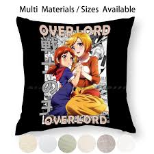 Enri Emmot Overlord Ōbārōdo Weeaboo Guild Manga Style Anime Design Pillow  Case Throw Pillow Cover Cotton Linen Flax Momonga - Pillow Case - AliExpress