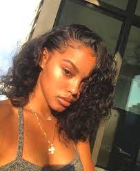 The strands of hair in front would fall quite neat and pretty onto the forehead, covering it up. Side Fringe Hair Summer Haircut Black Women Hairstyle Ideas Ecemella