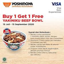 With the spirit of quality with conscience, yoshinoya strives to provide customers with the best quality at all times. Buy 1 Get 1 Free At Yoshinoya August 2020 Puri Indah Mall