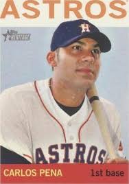 BREWERS ARIEL PENA AND NEVIN ASHLEY 2016 TOPPS HERITAGE ROOKIES #170